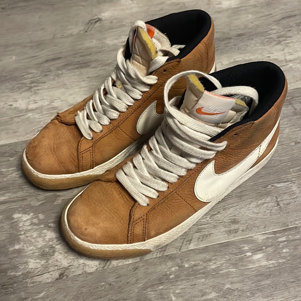 Nike SB Tan High Tops